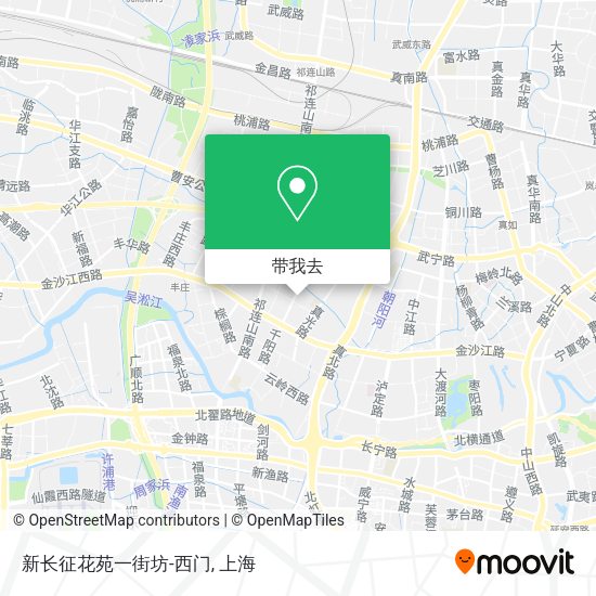 新长征花苑一街坊-西门地图