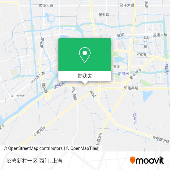 塔湾新村一区-西门地图