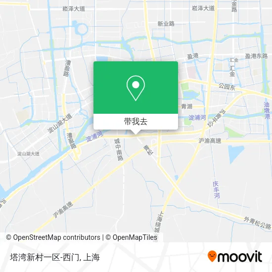 塔湾新村一区-西门地图