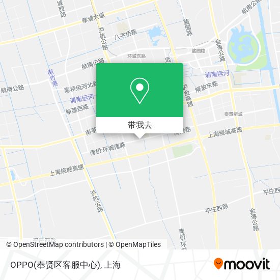 OPPO(奉贤区客服中心)地图