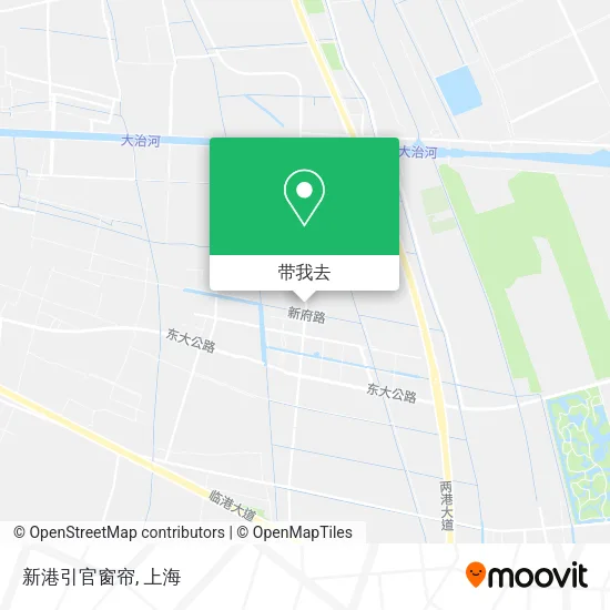 新港引官窗帘地图