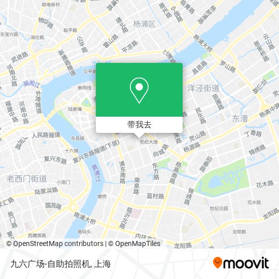 九六广场-自助拍照机地图