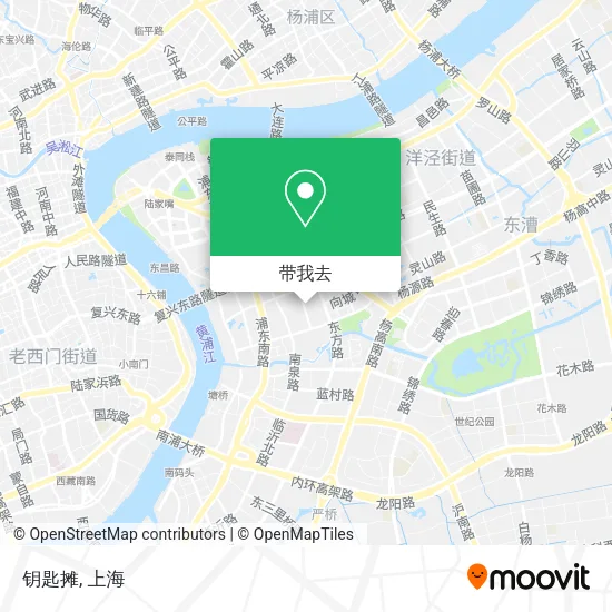 钥匙摊地图