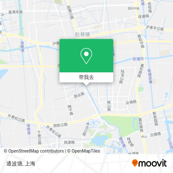 通波塘地图