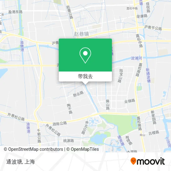 通波塘地图