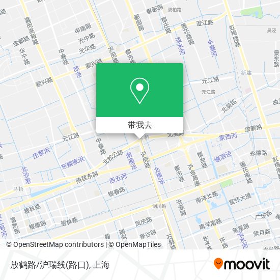 放鹤路/沪瑞线(路口)地图