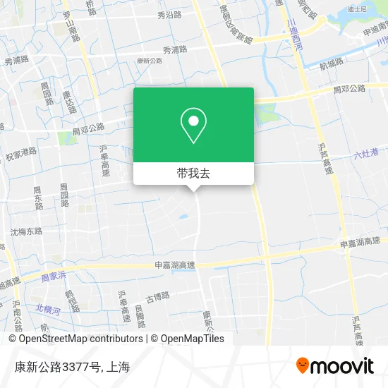 康新公路3377号地图