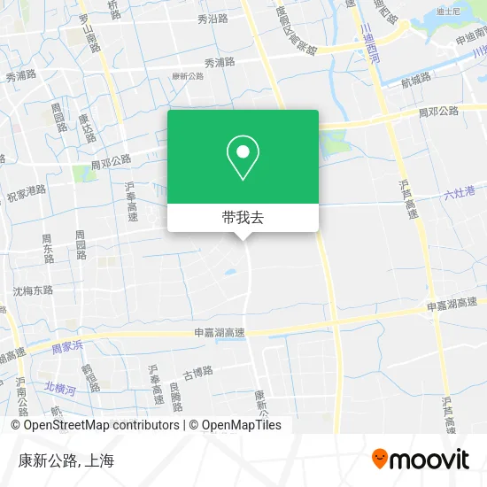 康新公路地图