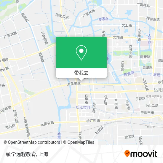 敏学远程教育地图