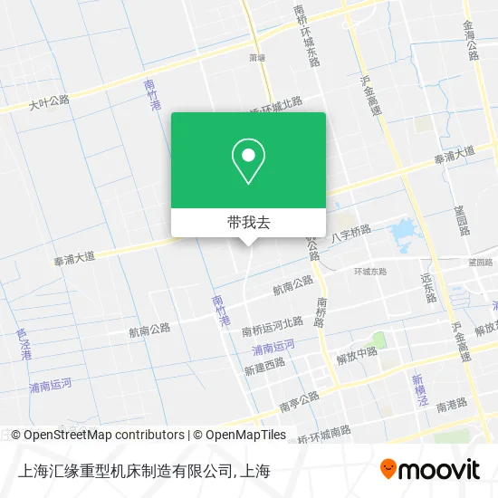 上海汇缘重型机床制造有限公司地图
