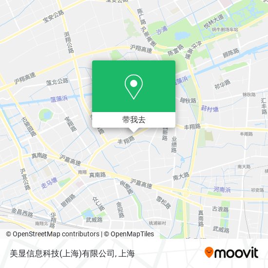 美显信息科技(上海)有限公司地图