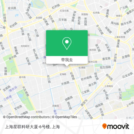 上海星联科研大厦-6号楼地图