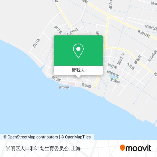 崇明区人口和计划生育委员会地图