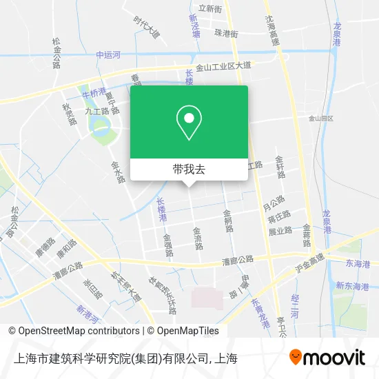 上海市建筑科学研究院(集团)有限公司地图