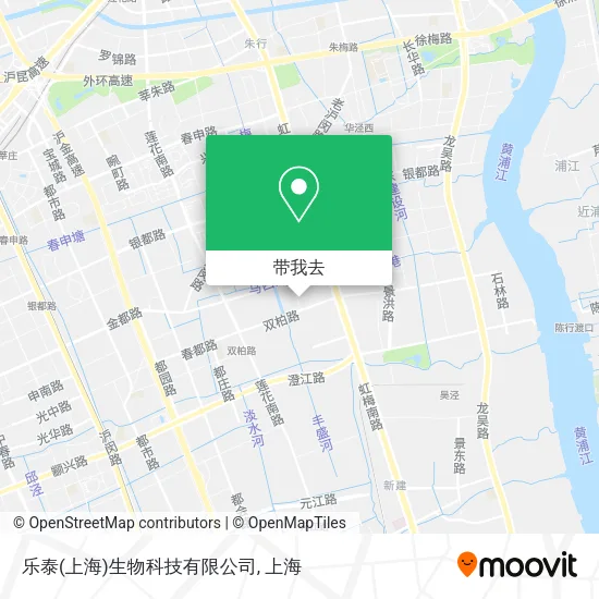 乐泰(上海)生物科技有限公司地图
