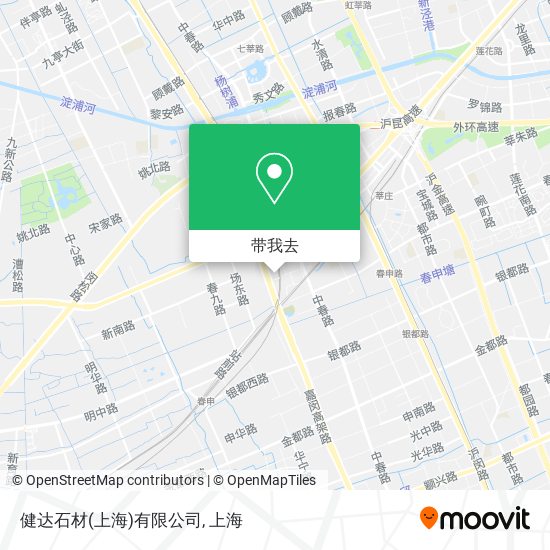 健达石材(上海)有限公司地图