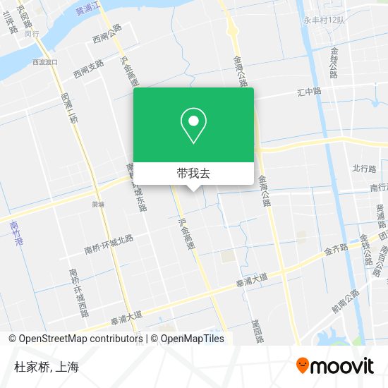 杜家桥地图