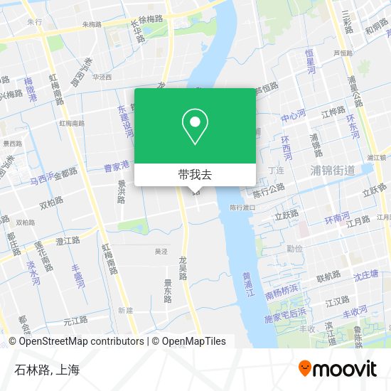 石林路地图
