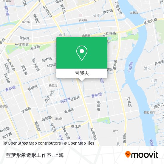 蓝梦形象造形工作室地图