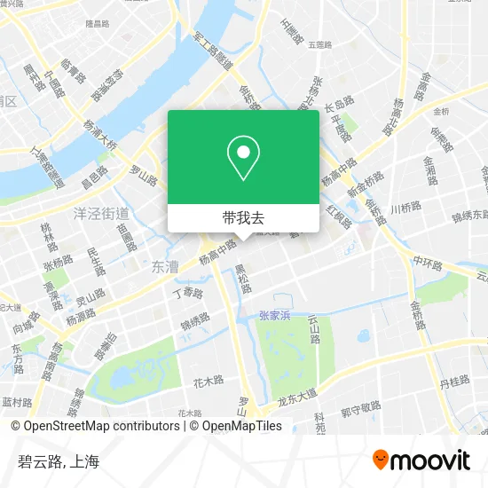 碧云路地图