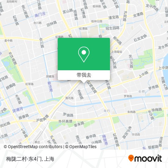 梅陇二村-东4门地图