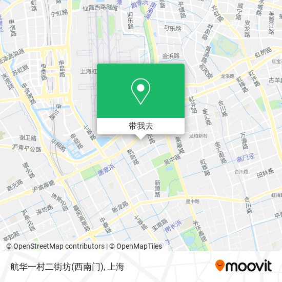 航华一村二街坊(西南门)地图