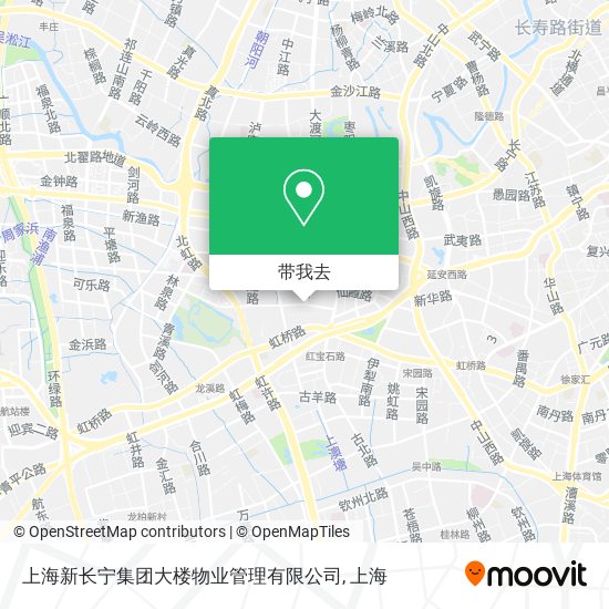 上海新长宁集团大楼物业管理有限公司地图