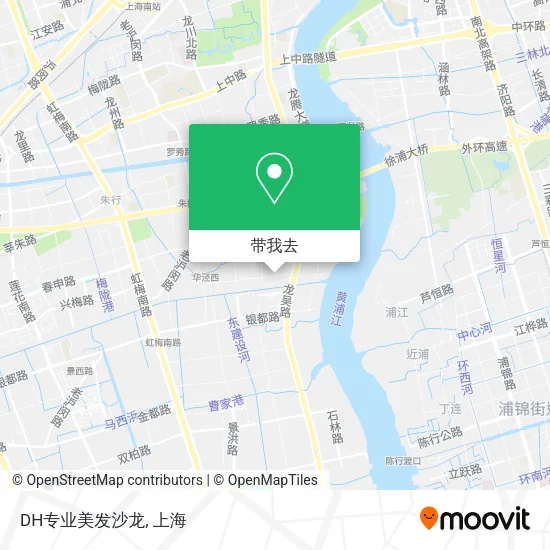 DH专业美发沙龙地图
