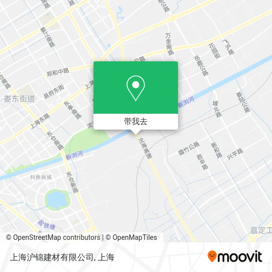 上海沪锦建材有限公司地图