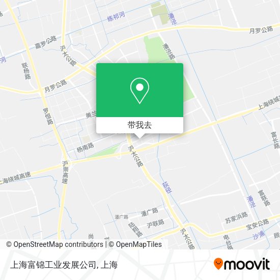 上海富锦工业发展公司地图