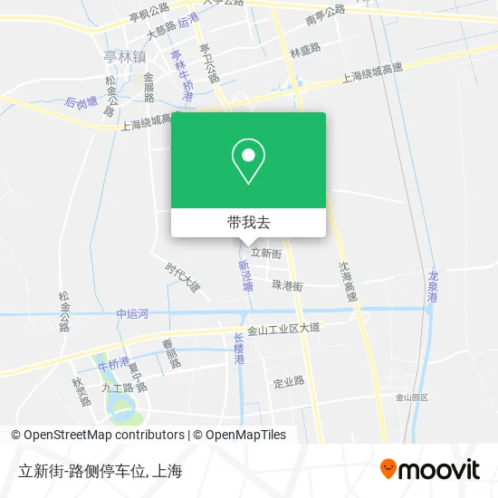 立新街-路侧停车位地图
