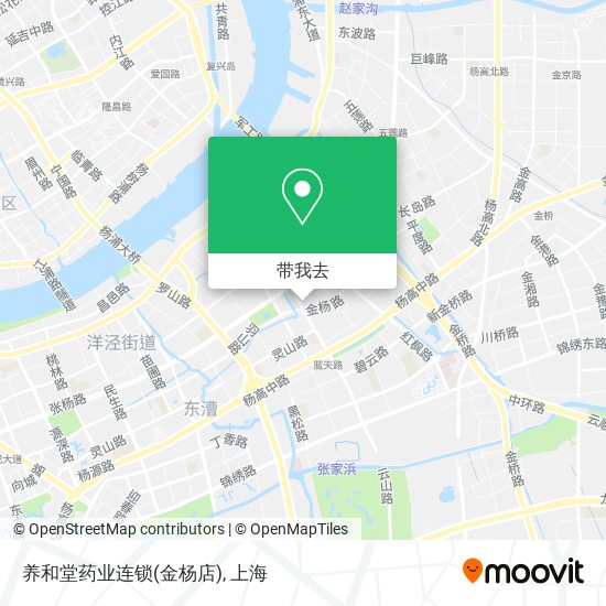 养和堂药业连锁(金杨店)地图