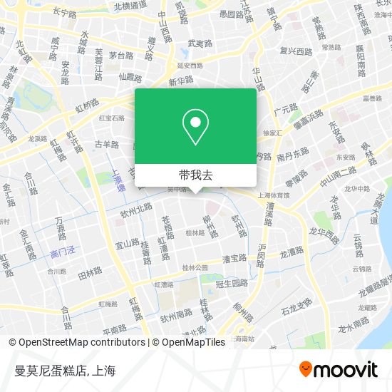 曼莫尼蛋糕店地图