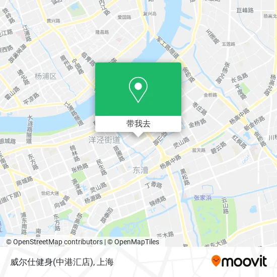 威尔仕健身(中港汇店)地图
