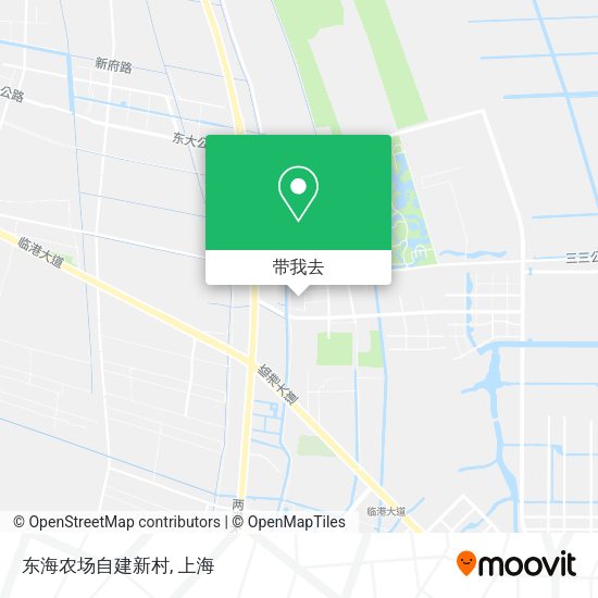 东海农场自建新村地图