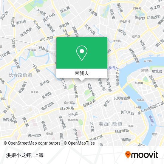 洪娘小龙虾地图