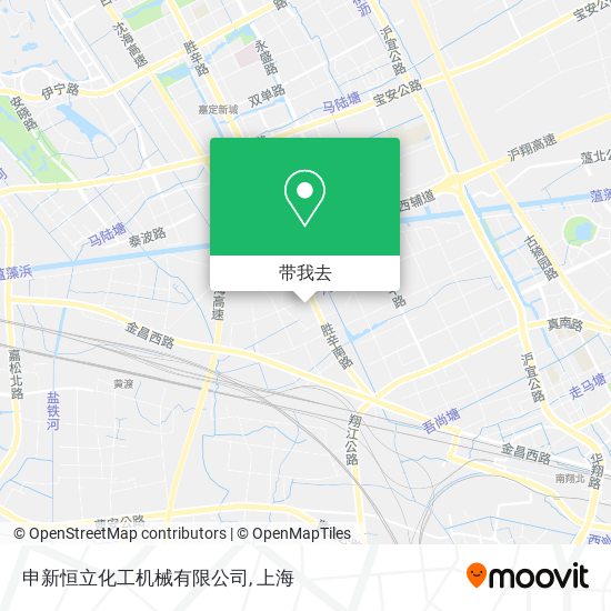 申新恒立化工机械有限公司地图