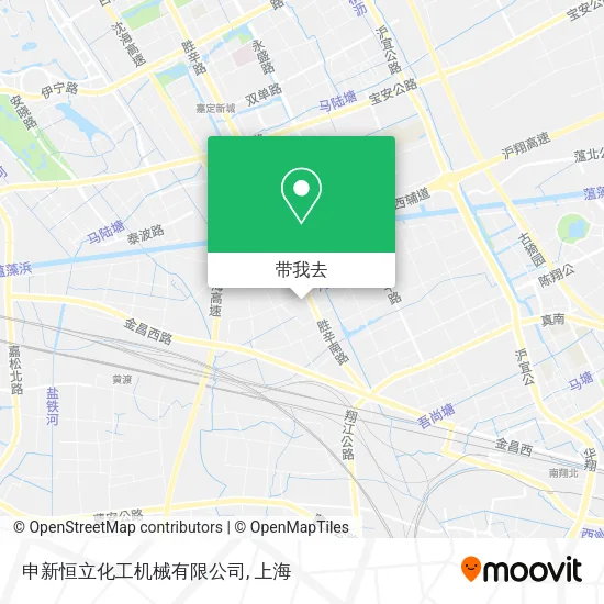 申新恒立化工机械有限公司地图