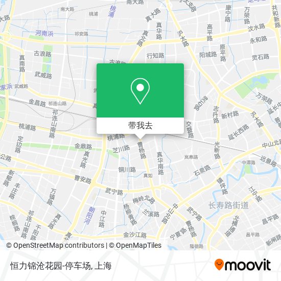 恒力锦沧花园-停车场地图