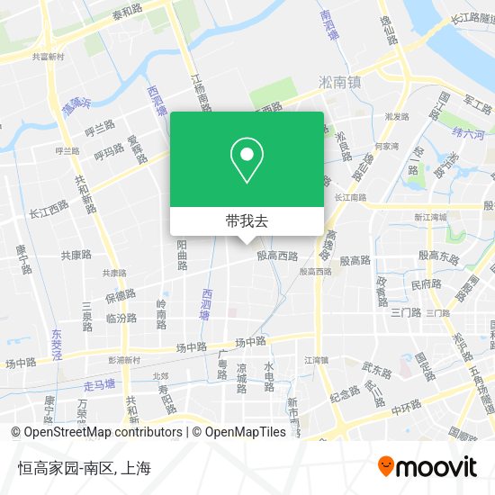 恒高家园-南区地图