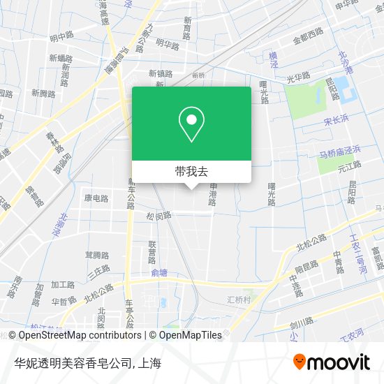 华妮透明美容香皂公司地图