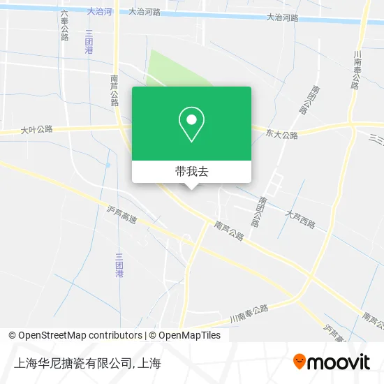 上海华尼搪瓷有限公司地图