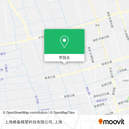 上海栖备模塑科技有限公司地图