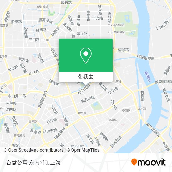 台益公寓-东南2门地图
