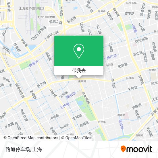 路通停车场地图