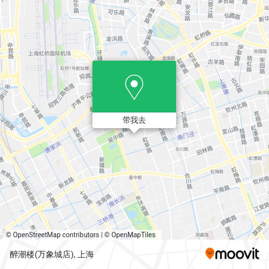 醉潮楼(万象城店)地图