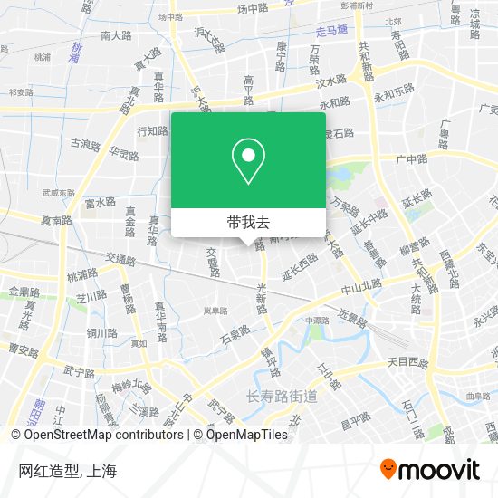 网红造型地图