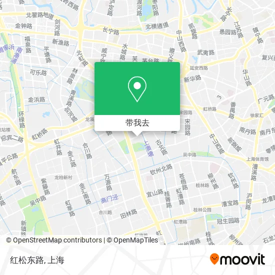 红松东路地图
