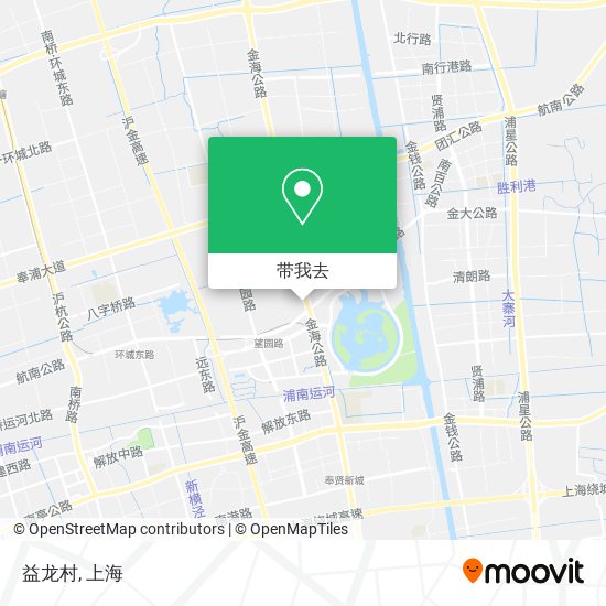 益龙村地图