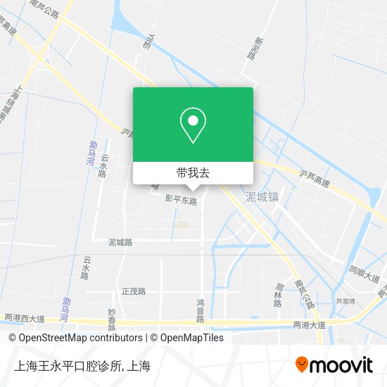 上海王永平口腔诊所地图